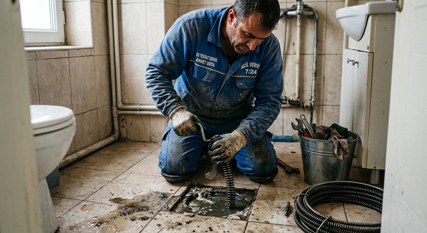 Banyo Gideri Açma